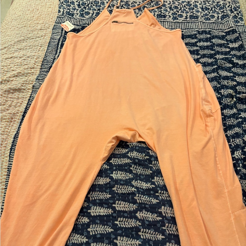 NWT FP Movement Pastel Peach Jumpsuit - Picture 4 of 10